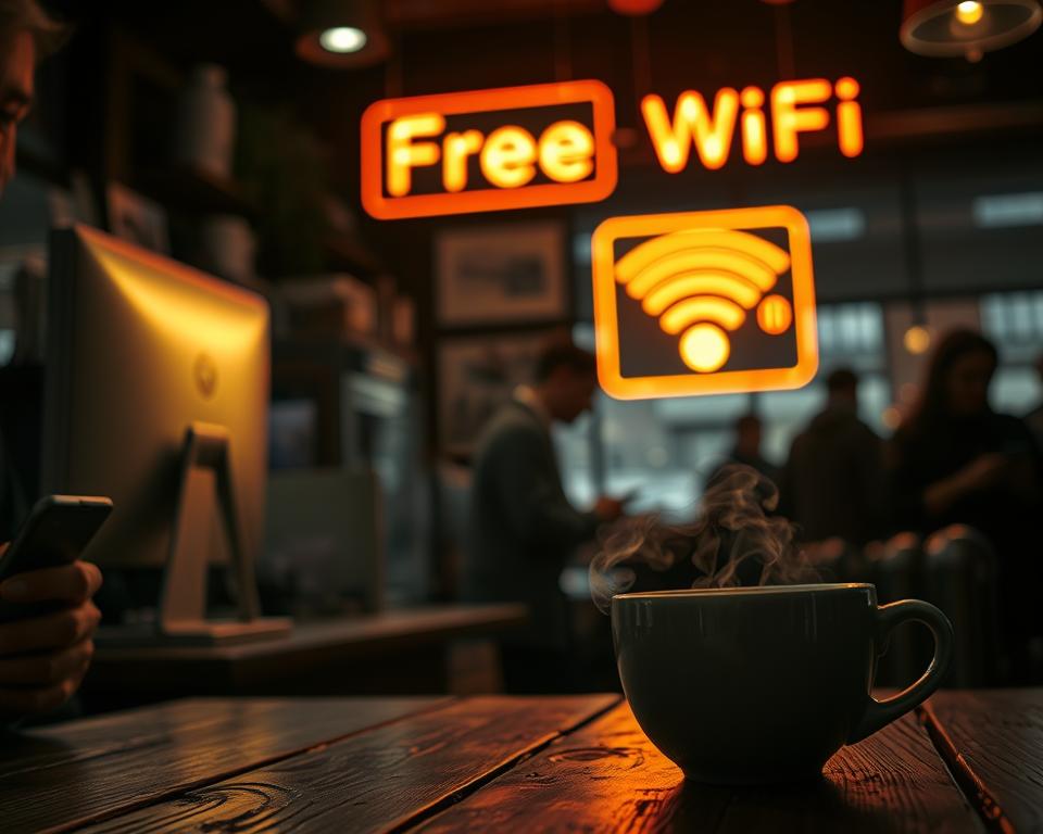 Navegue Seguro: Cuidado com Wi-Fi Público!