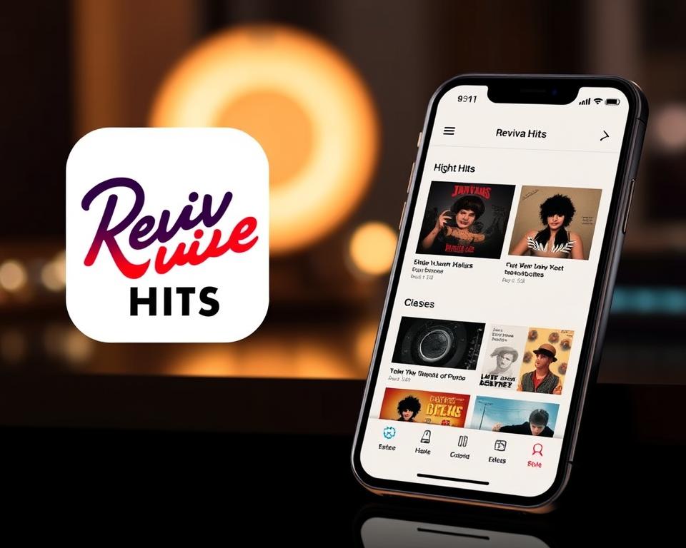 Aplicativo para ouvir músicas antigas Reviva Hits