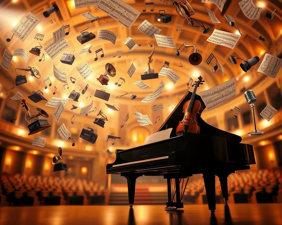 Viagem musical no tempo com músicas clássicas