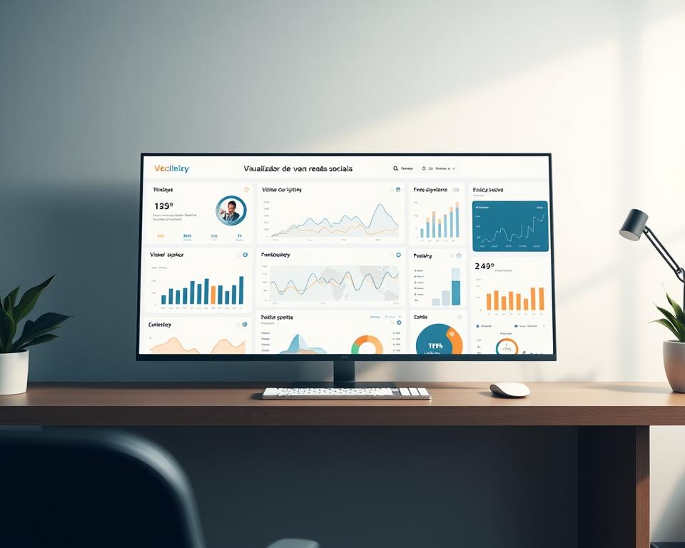 Visualizador de visitas para redes sociais