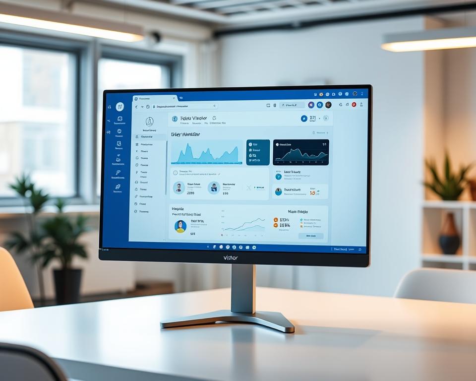 monitor de visitas Facebook