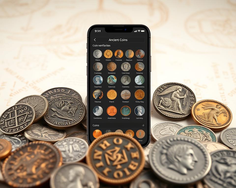 Aplicativo para identificar suas moedas antigas