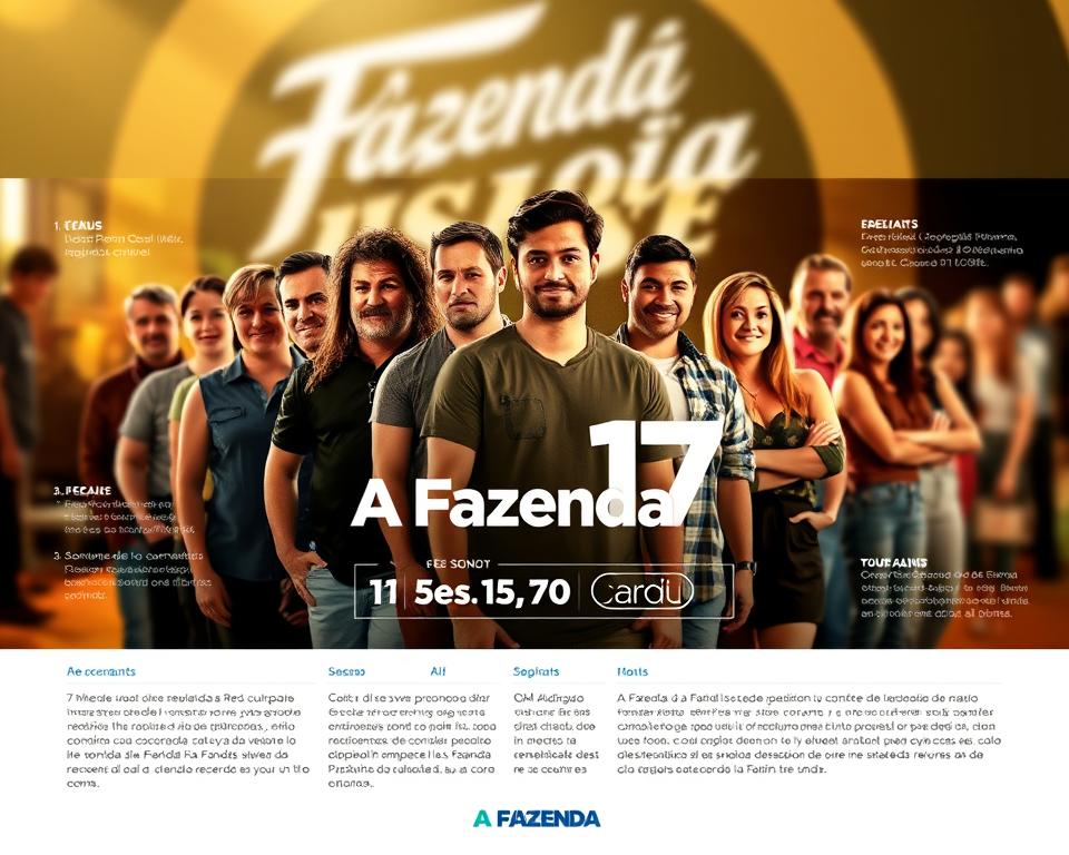 A Fazenda 17 participantes e informações sobre o programa