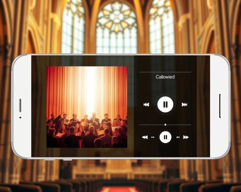 Aplicativo para ouvir musica católica