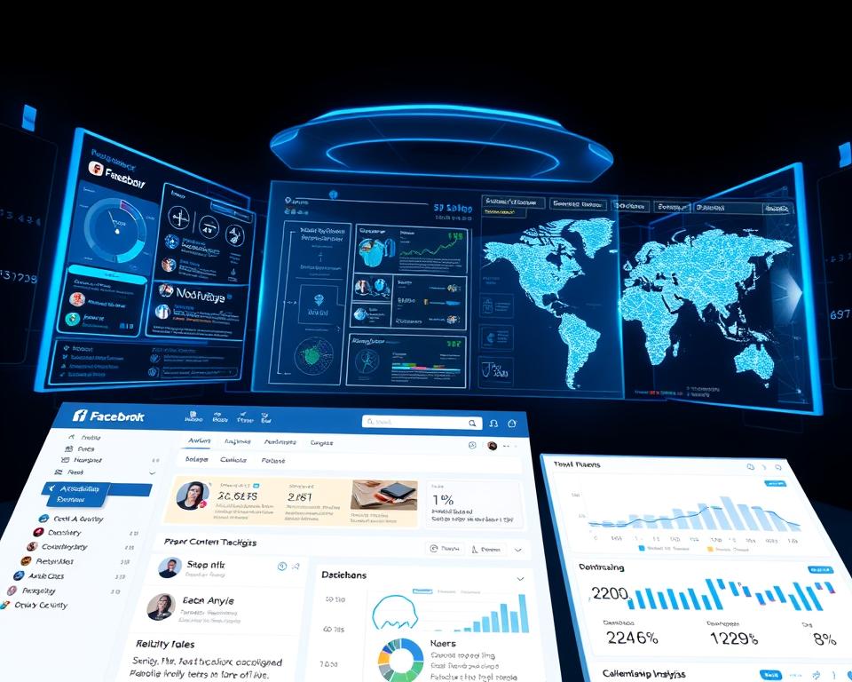 Funcionamento do Aplicativo de Monitoramento do Facebook Funcionamento do Aplicativo de Monitoramento do Facebook