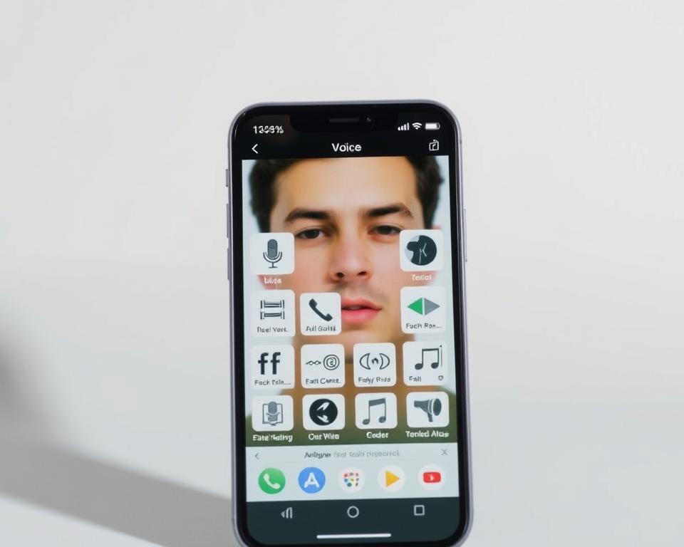 Mude sua voz com aplicativos