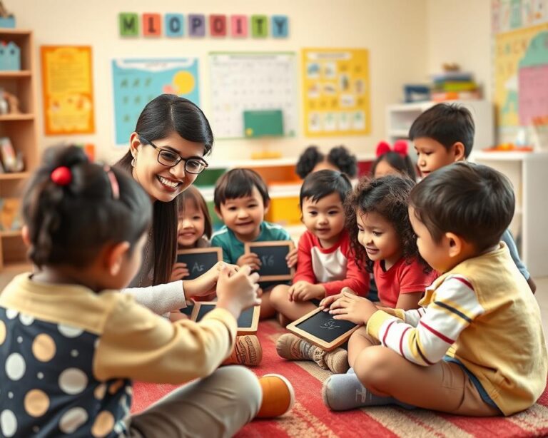 Ensine crianças a ler e escrever em ingles gratuitamente