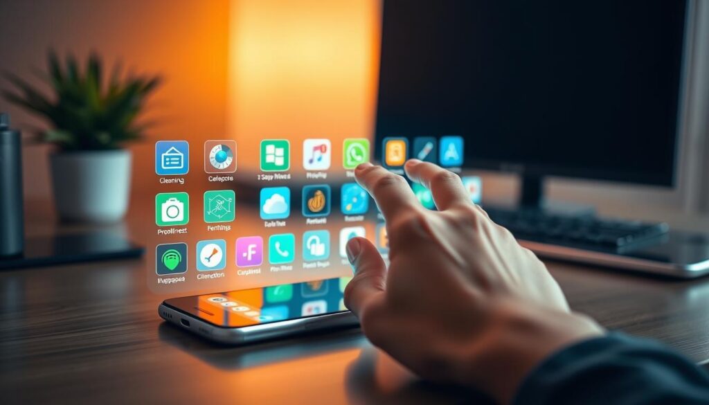 aplicativos para otimização de celular
