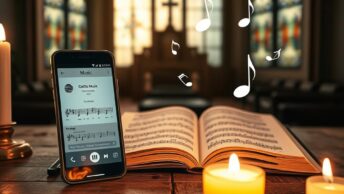 Aplicativo de música católica: eleve sua jornada espiritual