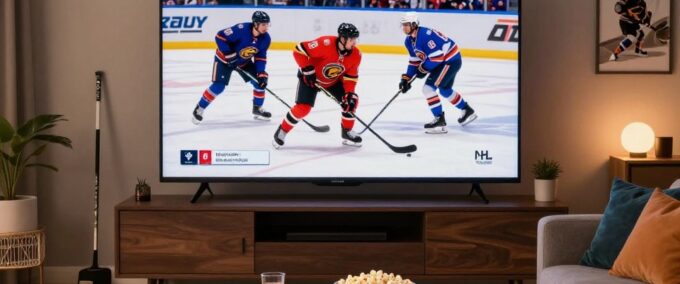 Aplicativo para assistir NHL ao vivo e de graça