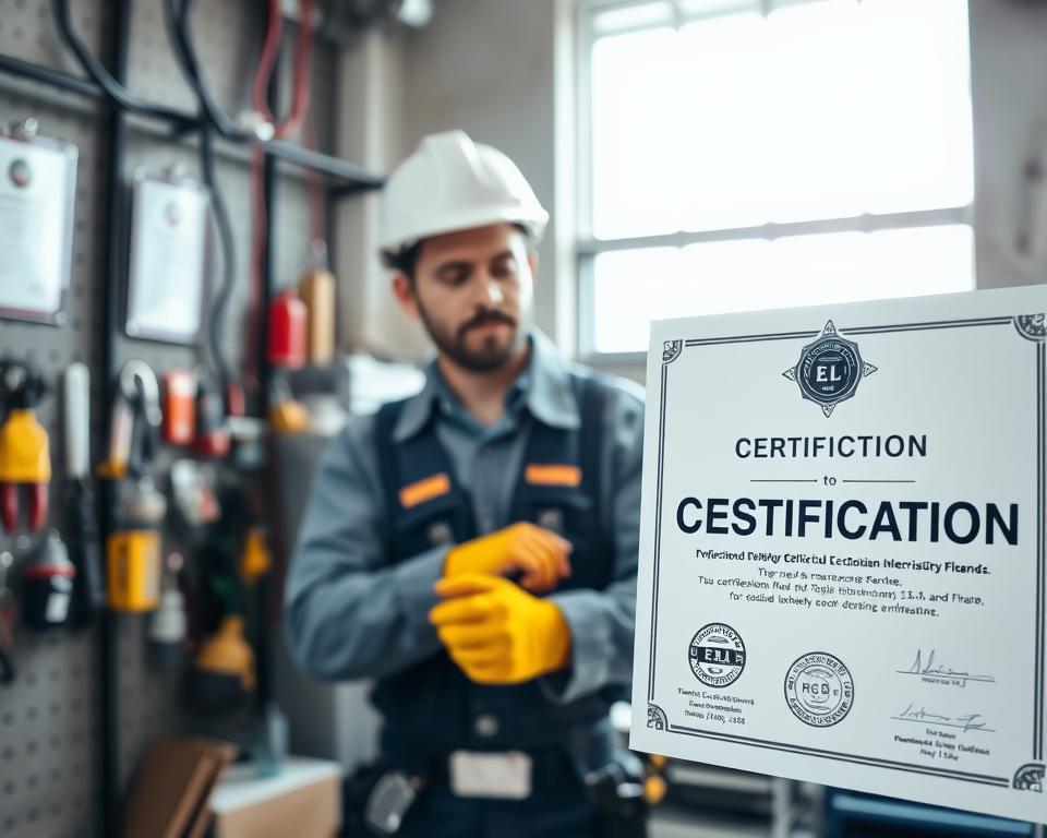 certificação de eletricista