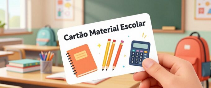 Cartão Material Escolar: Como ganhar esse benefício ?