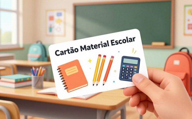 Cartão Material Escolar: Como ganhar esse benefício ?