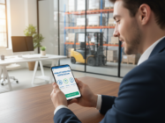 Obtenha sua certificação de operador de empilhadeira pelo aplicativo móvel.