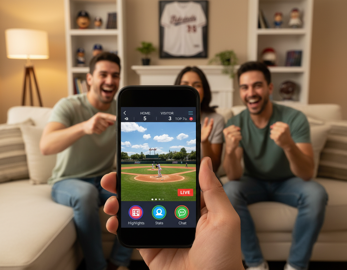 Assista Beisebol Ao Vivo: Aplicativo Gratuito