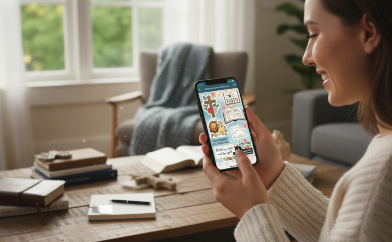 Aplicativo de Figurinha Cristã: Uma Ferramenta Poderosa para Expressar Sua Fé
