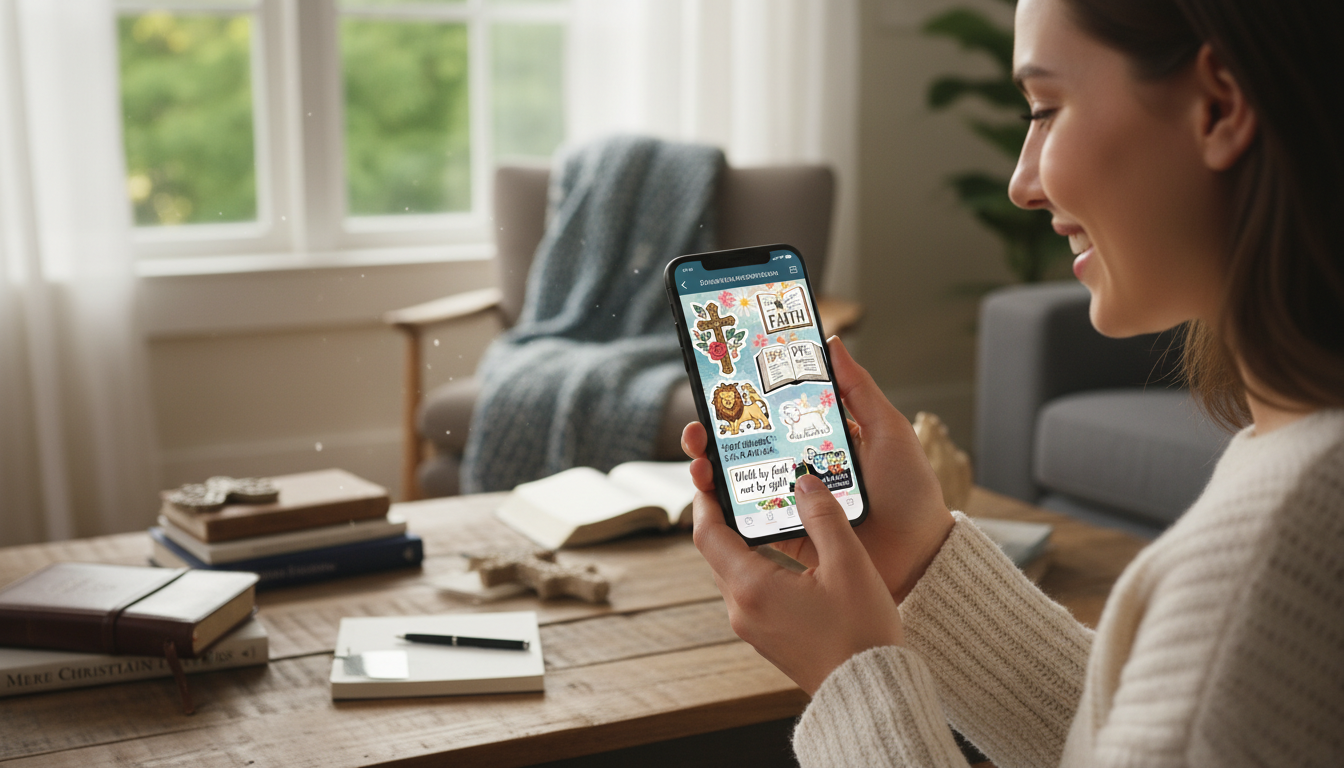 Aplicativo de Figurinha Cristã: Uma Ferramenta Poderosa para Expressar Sua Fé