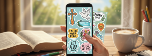 Aplicativo de Figurinha Cristã: Expressando Sua Fé