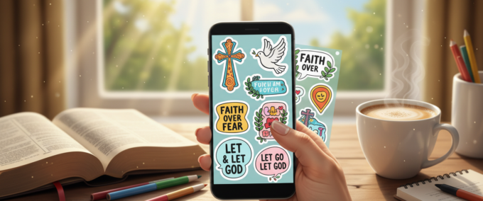 Aplicativo de Figurinha Cristã: Expressando Sua Fé