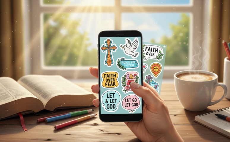 Aplicativo de Figurinha Cristã: Expressando Sua Fé