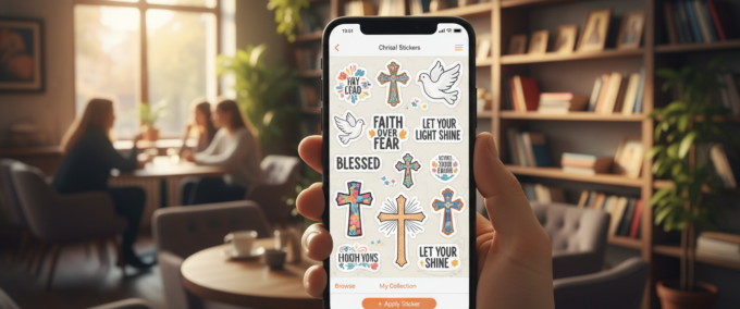 Aplicativo de Figurinha Cristã: Conectando Fé e Expressão