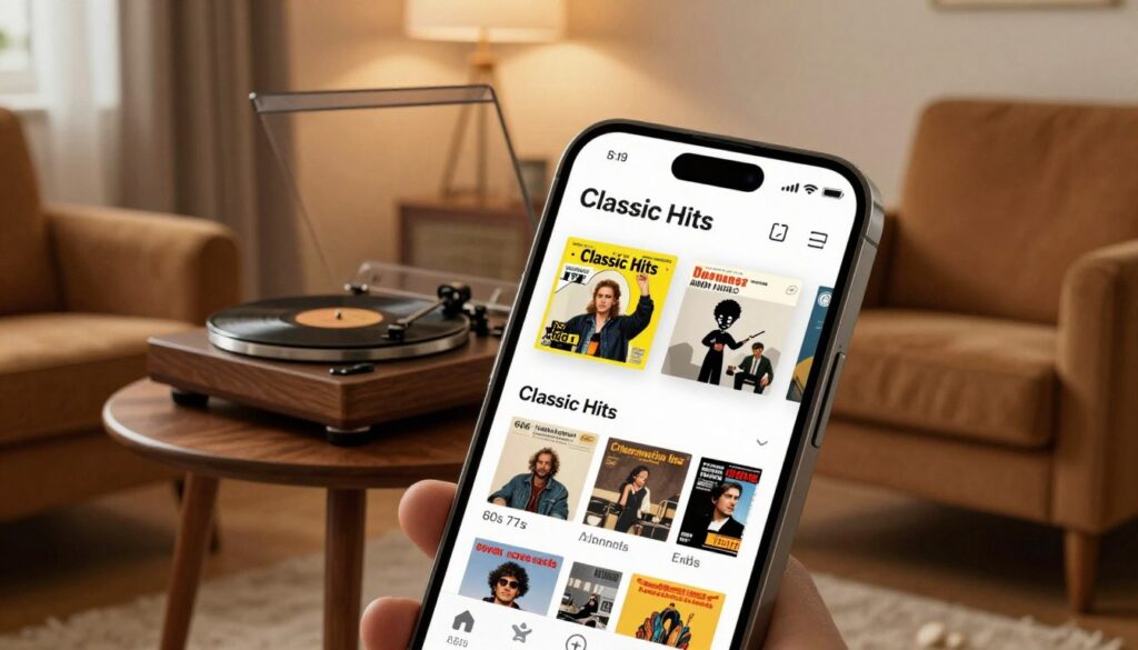 App para ouvir música antiga