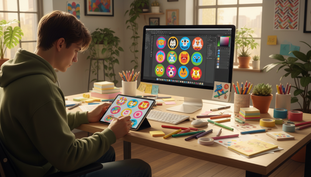 criando stickers personalizados