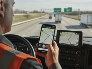Aplicativo GPS para caminhões: navegação fácil e segura