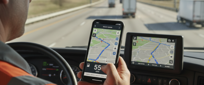 Aplicativo GPS para caminhões: navegação fácil e segura
