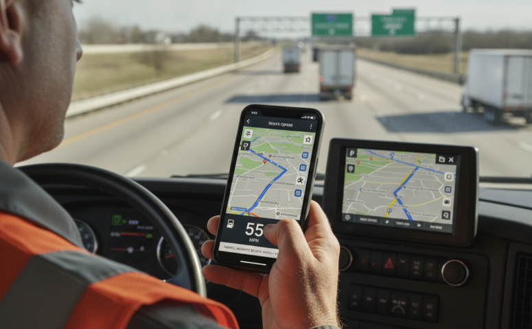 Aplicativo GPS para caminhões: navegação fácil e segura