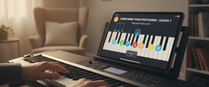 Toque teclado em poucos dias com esse app