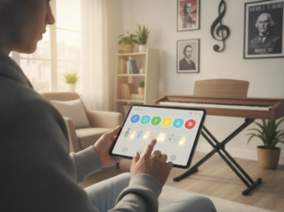 Aplicativo para aprender a tocar teclado fácil e rápido