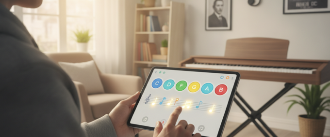 Aplicativo para aprender a tocar teclado fácil e rápido