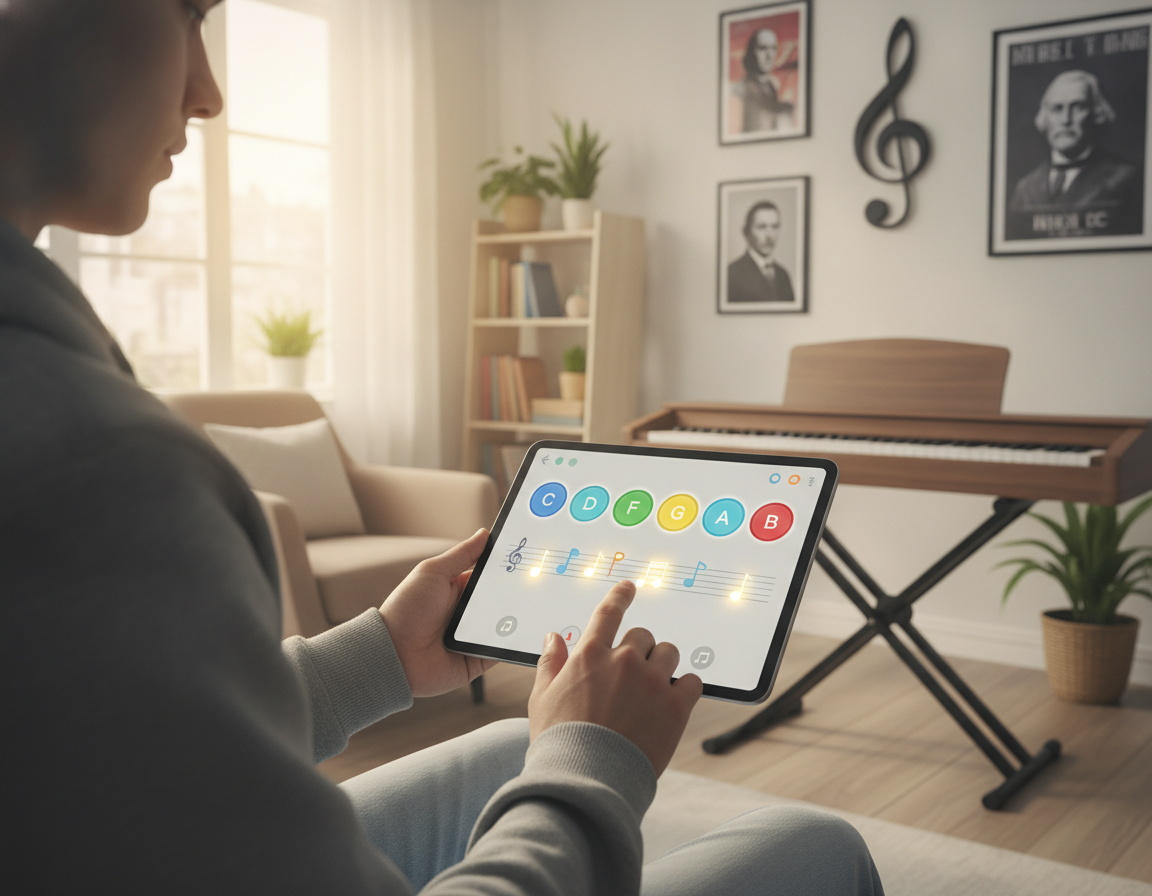 Aplicativo para aprender a tocar teclado fácil e rápido