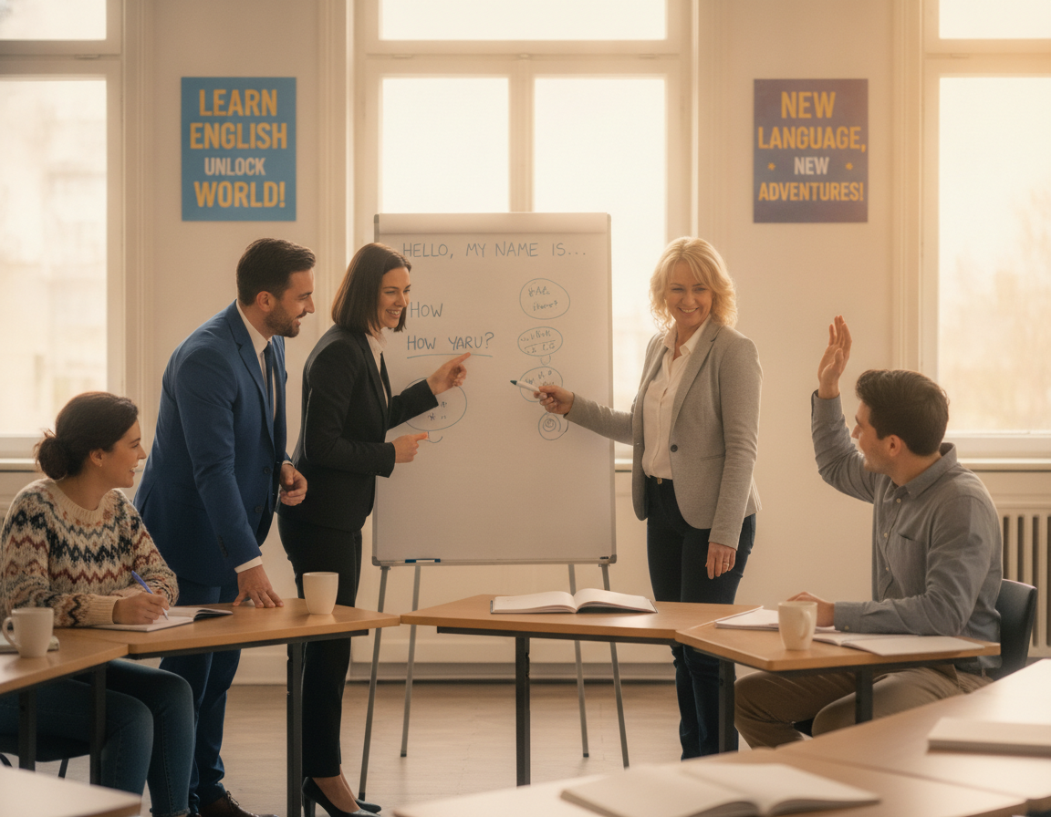 Curso gratuito de inglês para iniciantes