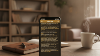 Bíblia no celular grátis para você ler onde e quando quiser
