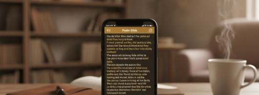 Bíblia no celular grátis para você ler onde e quando quiser