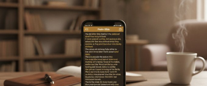 Bíblia no celular grátis para você ler onde e quando quiser