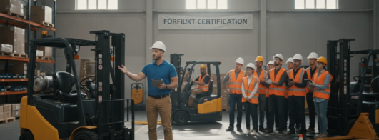 Curso grátis de operador de empilhadeira com certificado